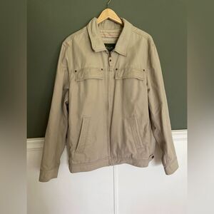 Eddie Bauer 100% cotton chore coat size large
